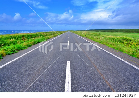 Spectacular views of the Ororon Line in Hokkaido in summer 131247927