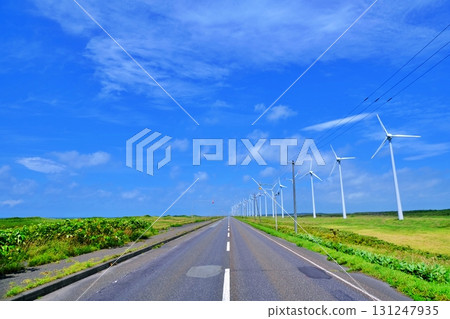 Spectacular views of the Ororon Line in Hokkaido in summer Spectacular views of the Ororon Line in Hokkaido in summer 131247935