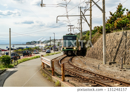 電車運行的街道部分 131248157
