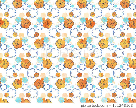 日式梅花背景素材 日式梅花背景素材 131248168