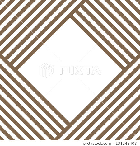Title frame background material: Dark brown coffee chocolate square stripe pattern vector png 131248408