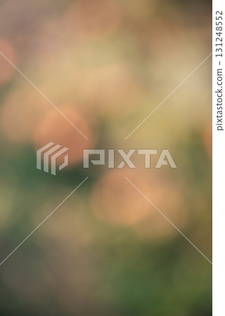 Defocused background in green and peach colors. Defocused lights are natural. Defocused background in green and peach colors. Defocused lights are natural. 131248552