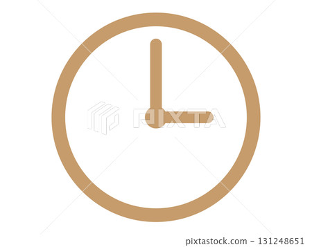 Clock icon (time mark) 131248651