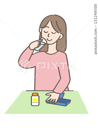 People who take supplements People who take supplements 131249509