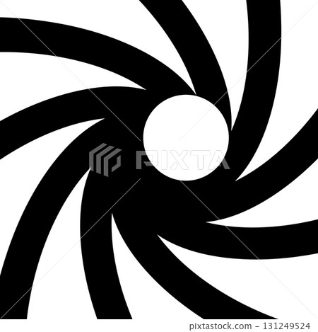 Abstract horizontal background inside a gun barrel, rifled channels. James rifled gun barrel grooves. Abstract horizontal background inside a gun barrel, rifled channels. James rifled gun barrel grooves. 131249524