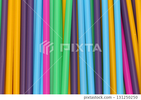 Colorful plastic straws 131250250