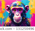色彩繽紛的猴子 131250496
