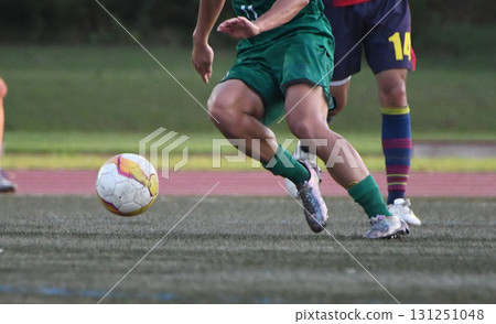 Soccer player to dribble 131251048