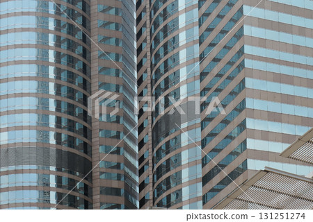 Modern glass building facade Modern glass building facade 131251274