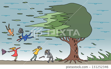 Natural disasters - typhoons, storms, weather disasters, trees Natural disasters - typhoons, storms, weather disasters, trees 131252346