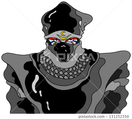 忍者角色－忍者、間諜、黑色服飾、時代劇 131252350