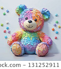 Teddy bear illustration Teddy bear illustration 131252911