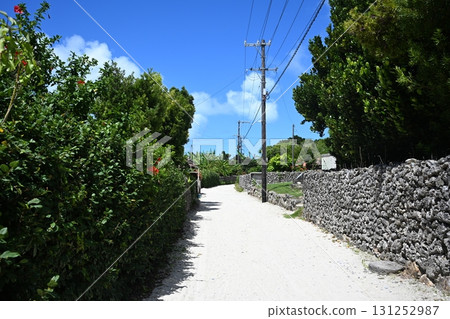 竹富島村落街景 131252987