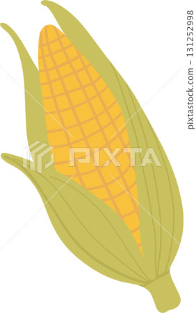 sweetcorn autumn harvest flat design illustration of seasonal food for holiday celebration sweetcorn autumn harvest flat design illustration of seasonal food for holiday celebration 131252998