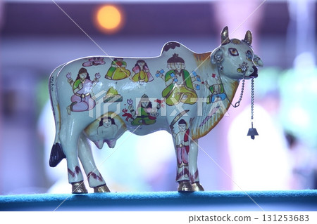 Ox at rural area India 131253683