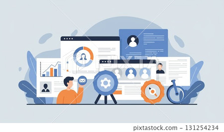A centralized management system for customer information and performance data A centralized management system for customer information and performance data 131254234