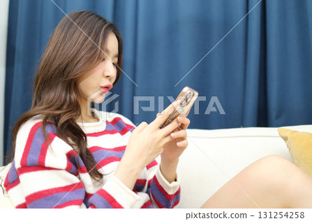 Smartphone at Home 131254258