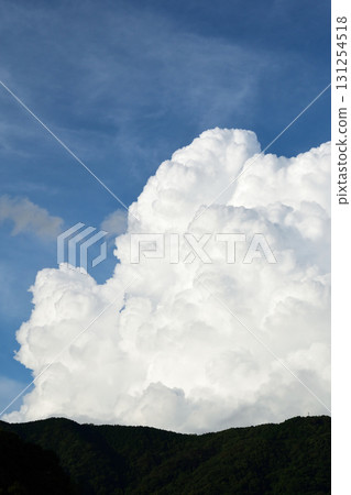藍天白雲、夏雲、秋雲 藍天白雲、夏雲、秋雲 131254518