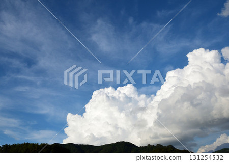 藍天白雲、夏雲、秋雲 藍天白雲、夏雲、秋雲 131254532