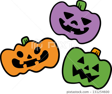 三種南瓜燈 三種南瓜燈 131254600