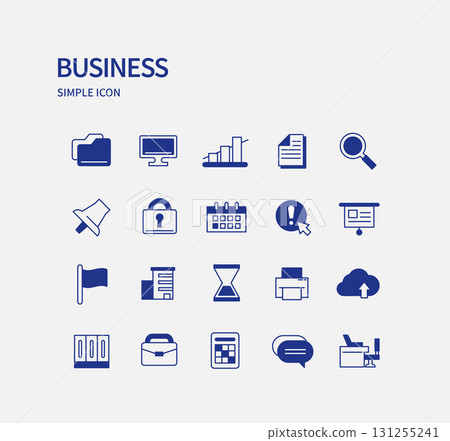 Simple Color Icon Set Simple Color Icon Set 131255241