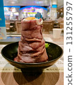 Towering roast beef bowl 131255797