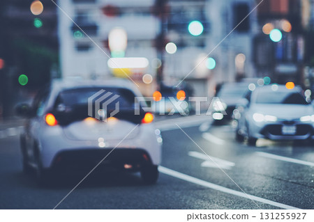 Blurred landscape of the road 131255927