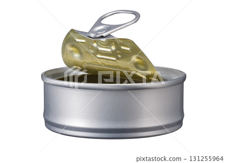 Opened canned food 131255964