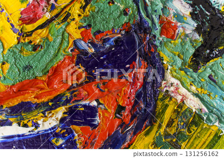 Colorful Paint Strokes art background Colorful Paint Strokes art background 131256162