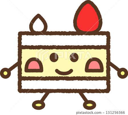 角色風格的食物圖示：Shortcake 131256366