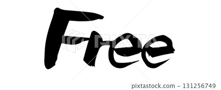 Brush lettering FREE 131256749