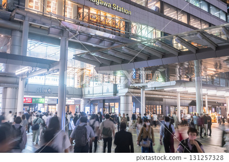 《Tokyo》 Shinagawa Station / City night view 《Tokyo》 Shinagawa Station / City night view 131257328