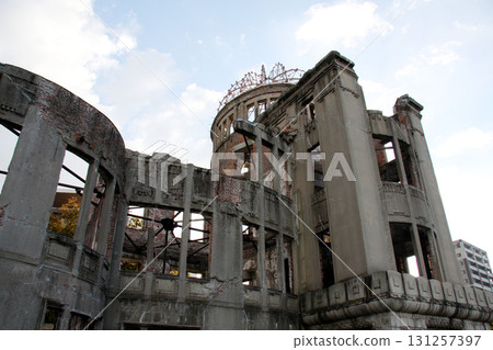 原子彈爆炸圓頂屋、廣島和平紀念公園、廣島和平紀念資料館、原子彈受害者紀念碑、國家廣島原子彈爆炸紀念碑、廣島縣、廣島市 131257397