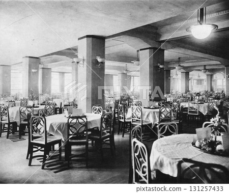 Pre-war architecture, modern architecture, restaurants Pre-war architecture, modern architecture, restaurants 131257433