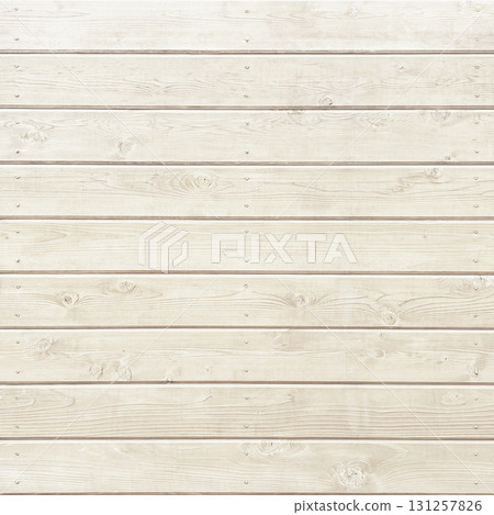 A square background image of plain wood planks with grain and knots, clad with round-head brass nails 131257826