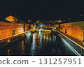 illuminated canal 131257951