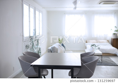 A home with a high-quality living and dining room A home with a high-quality living and dining room 131259697