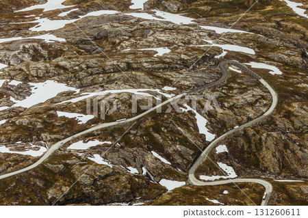 Road to Dalsnibba mountain, Norway 131260611