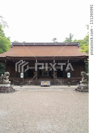 多田神社的拜殿(兵庫縣川西市) 多田神社的拜殿(兵庫縣川西市) 131260991