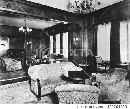 Prewar architecture, Modern architecture, Reception room 131261513