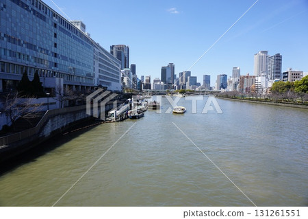 大阪天滿橋地區的風景 131261551