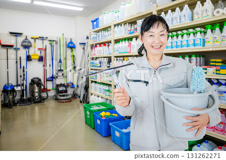 Cleaning staff Cleaning staff 131262271