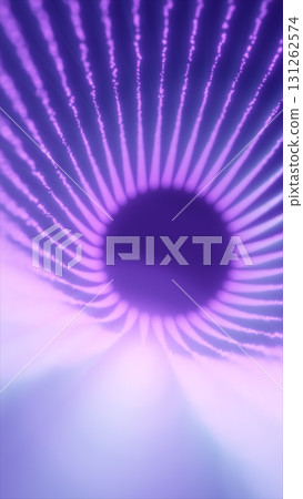 A glowing circular purple light pattern forming a swirling vortex, creating a dynamic and otherworldly visual effect A glowing circular purple light pattern forming a swirling vortex, creating a dynamic and otherworldly visual effect 131262574
