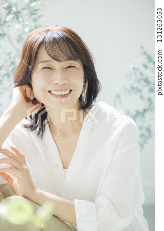 中年婦女,肖像,美女形象 中年婦女,肖像,美女形象 131263053