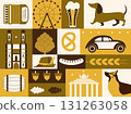 Germany Travel Vintage Poster City Print 131263058