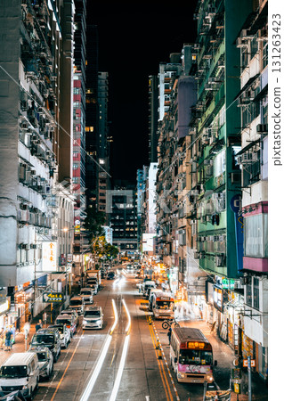 香港旺角後街*部分柔焦 香港旺角後街*部分柔焦 131263423