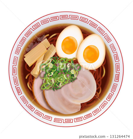 看起來很美味的醬油拉麵 131264474