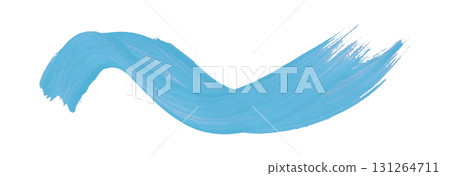 light blue watercolor background. Artistic hand paint. Isolated on transparent background. 131264711