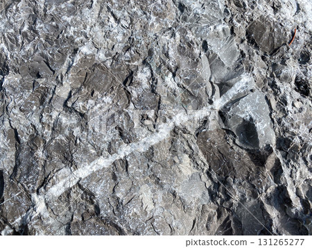 Rustic Rock Surface Background with Geological Mineral Structure Rustic Rock Surface Background with Geological Mineral Structure 131265277