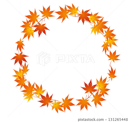 Autumn image of autumn leaves 04 131265448